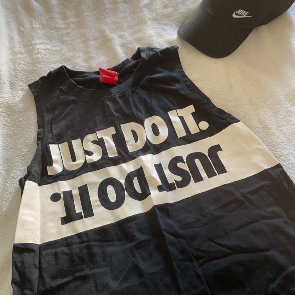 Nike just Do It graphic tank top